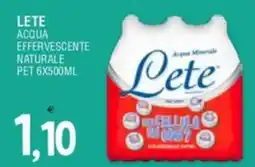Al Discount Lete acqua effervescente naturale pet offerta