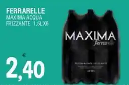 Al Discount Ferrarelle maxima acqua frizzante offerta