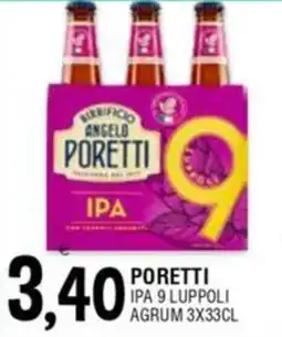 Al Discount Poretti ipa 9 luppoli agrum offerta