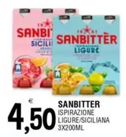 Al Discount Sanbitter ispirazione ligure/siciliana offerta