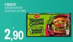 Al Discount Findus green burger vegetale x2 offerta