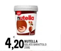 Al Discount Nutella gelato barattolo offerta