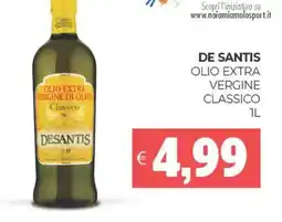 Eté De santis olio extra vergine classico offerta