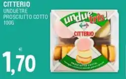 Al Discount Citterio unduetre prosciutto cotto offerta