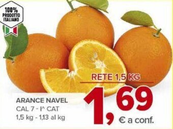 Todis Arance Navel 1,5 kg offerta