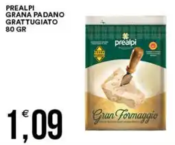 Vantaggio Cash&Carry Prealpi grana padano grattugiato offerta
