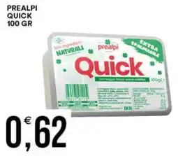 Vantaggio Cash&Carry Prealpi QUICK offerta