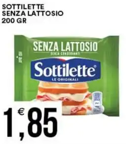 Vantaggio Cash&Carry Sottilette senza lattosio offerta