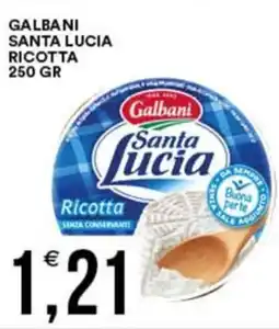 Vantaggio Cash&Carry GALBANI SANTA LUCIA RICOTTA offerta
