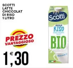 Vantaggio Cash&Carry Scotti latte chiccolat di riso offerta