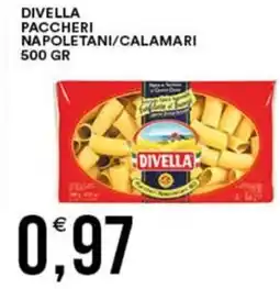 Vantaggio Cash&Carry Divella paccheri napoletani/calamari offerta