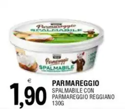 Al Discount Parmareggio spalmabile con parmareggio reggiano offerta