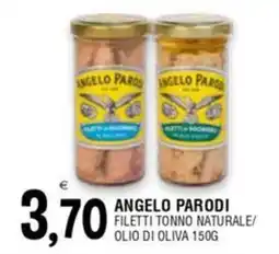 Al Discount Angelo parodi filetti tonno naturale/ olio di oliva offerta