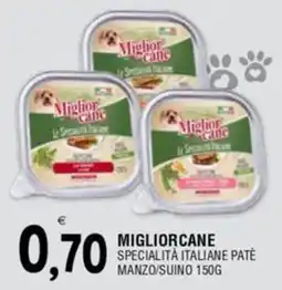 Al Discount Migliorcane specialità italiane patè manzo/suino offerta