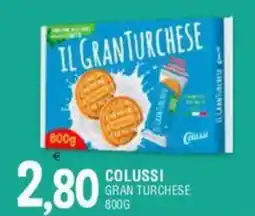 Al Discount Colussi gran turchese offerta