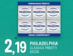 Al Discount Philadelphia classica panetti offerta