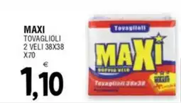 Al Discount Maxi tovaglioli 2 veli 38x38 offerta