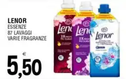 Lenor essenze 87 lavaggi varie fragranze
