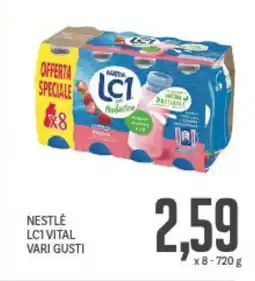 Supermercati Piccolo Nestlé lc1 vital vari gusti offerta