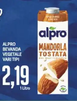 Supermercati Piccolo Alpro bevanda vegetale vari tipi offerta
