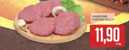 Supermercati Piccolo Hamburger di bovino adulto offerta