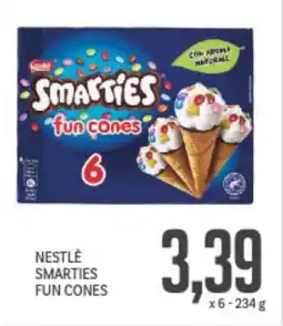 Supermercati Piccolo Nestlé smarties fun cones offerta