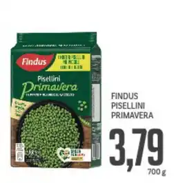 Supermercati Piccolo Findus pisellini primavera offerta