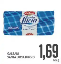 Supermercati Piccolo Galbani santa lucia burro offerta