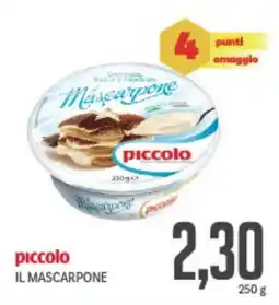 Supermercati Piccolo Piccolo il mascarpone offerta