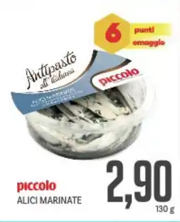 Supermercati Piccolo Piccolo alici marinate offerta