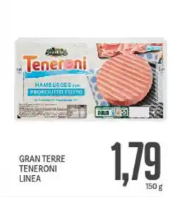 Supermercati Piccolo Gran terre teneroni linea offerta