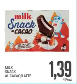 Supermercati Piccolo Milk snack al cacao/latte offerta