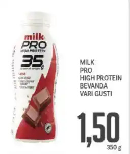 Supermercati Piccolo Milk pro high protein bevanda vari gusti offerta