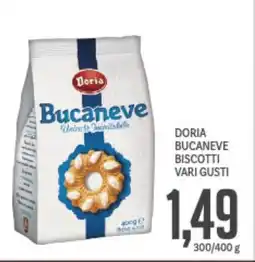 Supermercati Piccolo Doria bucaneve biscotti vari gusti offerta