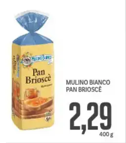 Supermercati Piccolo Mulino bianco pan brioscè offerta