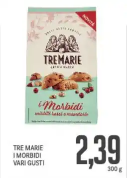 Supermercati Piccolo Tre marie i morbidi vari gusti offerta