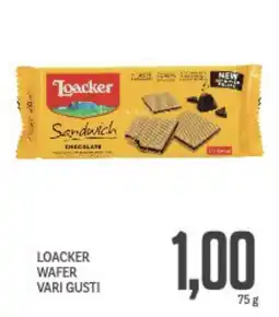Supermercati Piccolo Loacker wafer vari gusti offerta