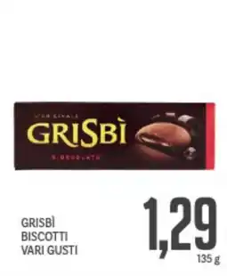 Supermercati Piccolo Grisbì biscotti vari gusti offerta