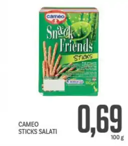 Supermercati Piccolo Cameo sticks salati offerta
