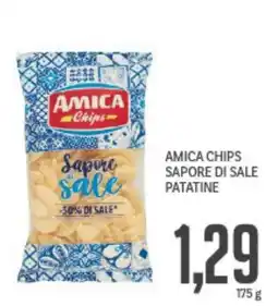 Supermercati Piccolo Amica chips sapore di sale patatine offerta
