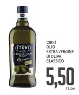 Supermercati Piccolo Cirio olio extra vergine di oliva classico offerta