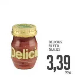 Supermercati Piccolo Delicius filetti di alici offerta