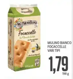 Supermercati Piccolo Mulino bianco focaccelle vari tipi offerta