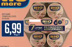 Supermercati Piccolo Rio mare tonno all'olio di oliva offerta