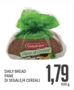 Supermercati Piccolo Daily bread pane di segale/4 cereali offerta