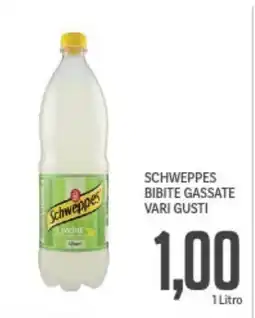 Supermercati Piccolo Schweppes bibite gassate vari gusti offerta