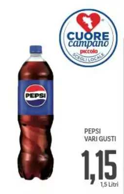 Supermercati Piccolo Pepsi vari gusti offerta
