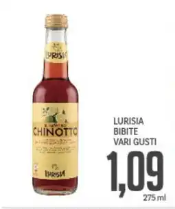 Supermercati Piccolo Lurisia bibite vari gusti offerta