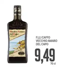 Supermercati Piccolo F.lli caffo vecchio amaro del capo offerta