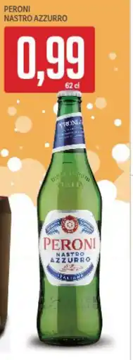 Supermercati Piccolo Peroni nastro azzurro offerta